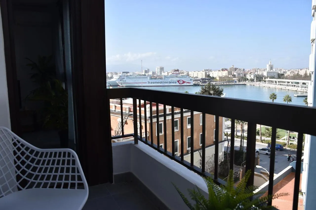 Apartment Port And Beach -Parking- Malaga Spain